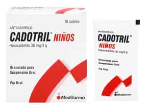 Cadotril® Niños 30mg- 3g Granulado Para Suspensión Oral