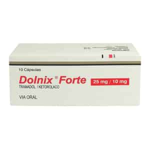 Dolnix Forte 25mg/10mg Cápsula