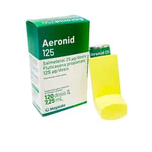 Aeronid 125 Suspensión Aerosol Inhalación bucal