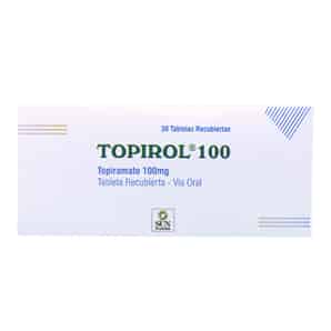 Topirol 100 100mg Tableta Recubierta