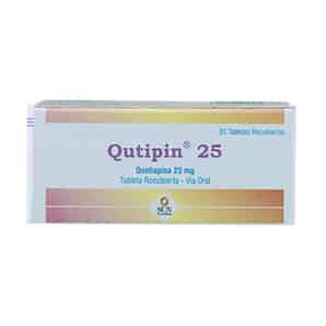 QUTIPIN 25MG TAB CJAX30UND