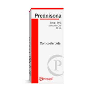 Prednisona 5mg/5ml Jarabe