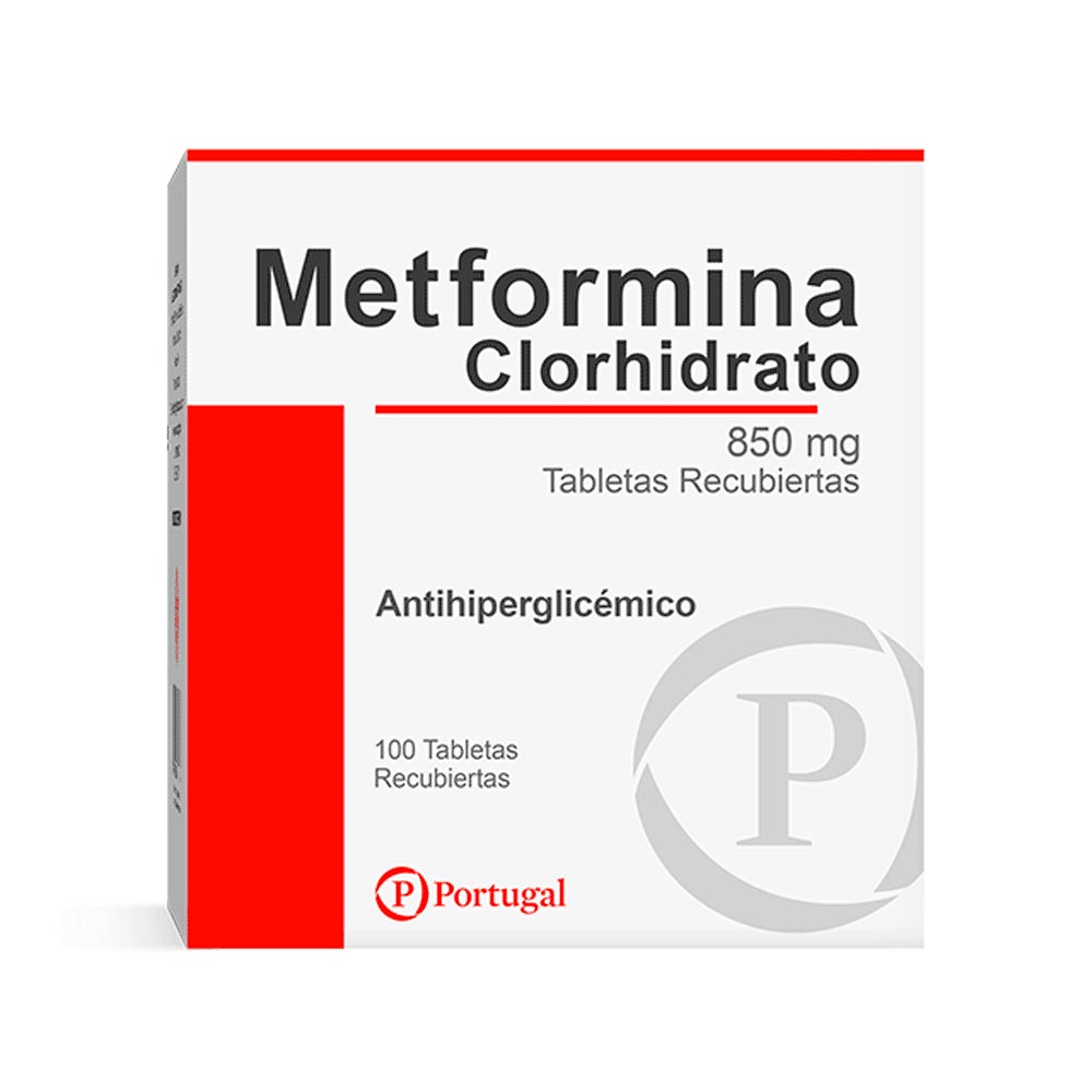 Metformina Clorhidrato 850mg Tabletas Recubiertas | Inkafarma