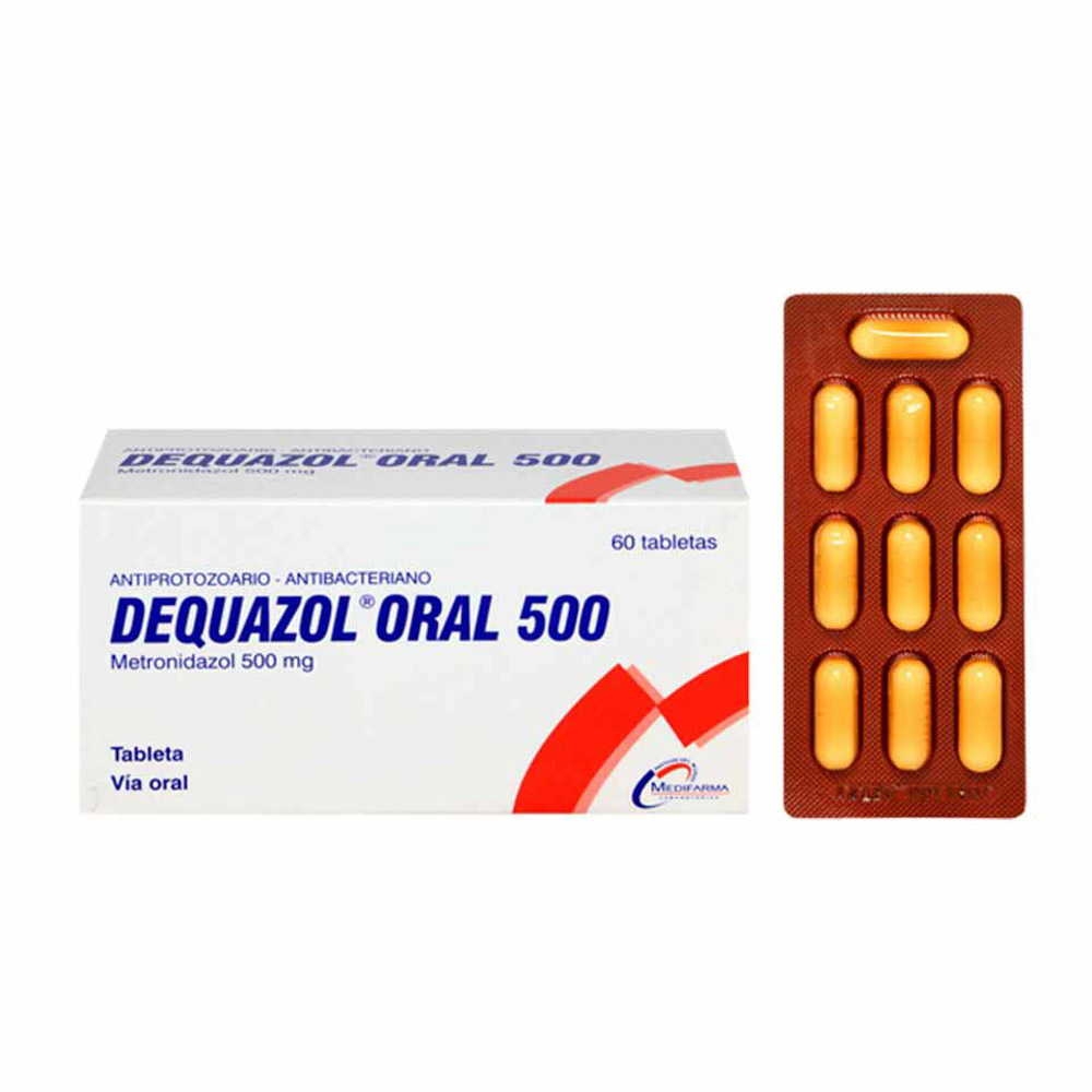 Dequazol Oral 500 Mg Tabletas | Inkafarma