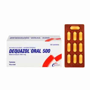 Dequazol Oral 500 Mg Tabletas - Caja 60 UN