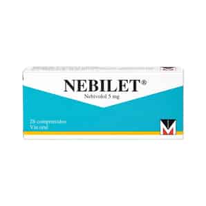 Nebilet 5mg comprimidos - Caja 28 UN