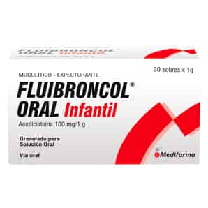 Fluibroncol Infantil Granulado para Solución Oral