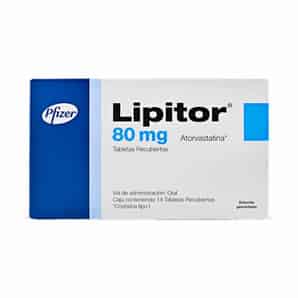 Lipitor 80mg Tableta Recubierta