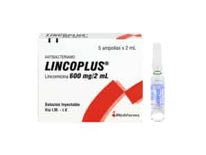 Lincoplus 600 Mg/2Ml Solución Inyectable