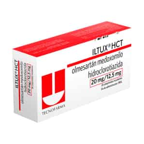 Iltux HCT 20 Mg-12.5 Mg Comprimidos Recubiertos