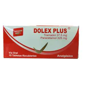 DOLEX PLUS 37.5MG + 325MG TABLETA