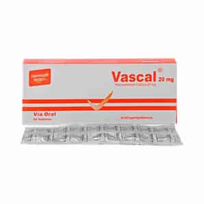 Vascal 20mg Tableta