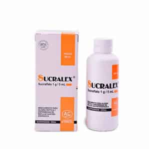 Sucralex 1g/5ml Suspensión oral