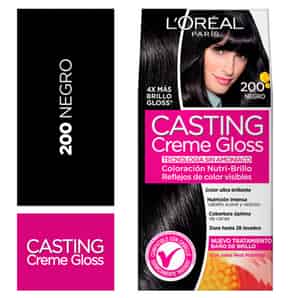 Tinte para Cabello Casting Creme Gloss Negro # 200