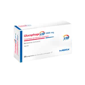Glucophage XR 1000mg Comprimido de Liberación Prolongada