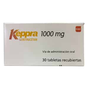 KEPPRA 1000MG Tabletas recubiertas