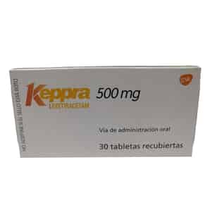 KEPPRA 500MG  Tabletas recubiertas