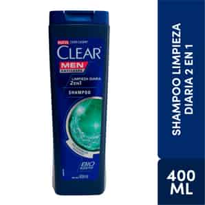 Shampoo Clear Men 2 en 1 Limpieza Diaria