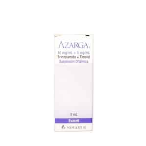 Azarga 10 mg/ml- 5mg|ml Suspensión Oftálmica