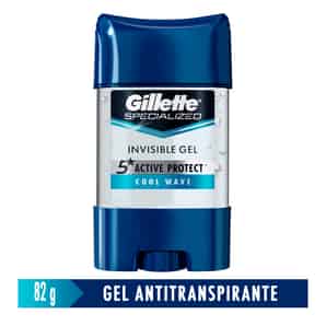 Gel Antitranspirante Gillette Cool Wave Clear