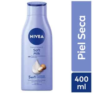 Crema Corporal Nivea Soft Milk Nutritiva Piel Seca