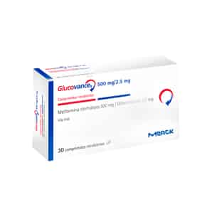 Glucovance 500 Mg - 2.5 Mg Comprimidos Recubiertos
