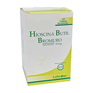 Hioscina Butilbromur Lbg 10Mg Tableta Recubierta