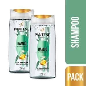 Pack 02 Shampoo Pantene Pro-V Bambú Nutre & Crece