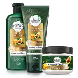 Pack Herbal Essences Pequi & Aguacate Shampoo + Acondicionador + Mascarilla
