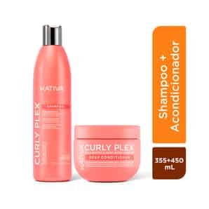 Pack Kativa Shampoo + Acondicionador Curly Plex