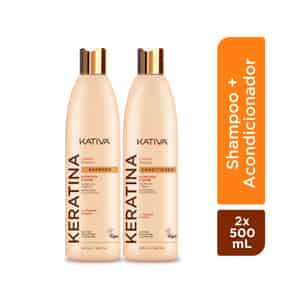Pack Kativa Shampoo + Acondicionador Keratina