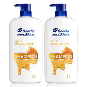 Pack 02 Shampoo Head & Shoulders Anti-resequedad 1 LT