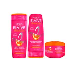 Pack Shampoo + Acondicionador + Mascarilla Elvive Dream Liso