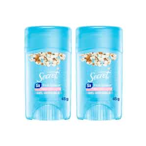 Pack 2 Desodorante en Gel Invisible Secret Powder Protect Cotton
