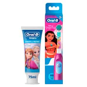 Pack Infantil Oral-B Cepillo Eléctrico Princesa + Pasta Stages