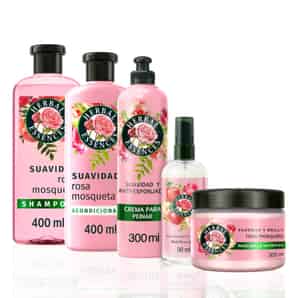 Pack Herbal Essences Rosa Mosqueta Rutina Completa