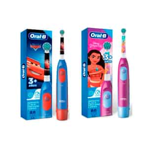 Pack 02 Cepillos de Dientes Eléctricos Infantil Oral-B Disney