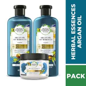 Pack Herbal Essences Argán Oil Shampoo + Acondicionador + Tratamiento