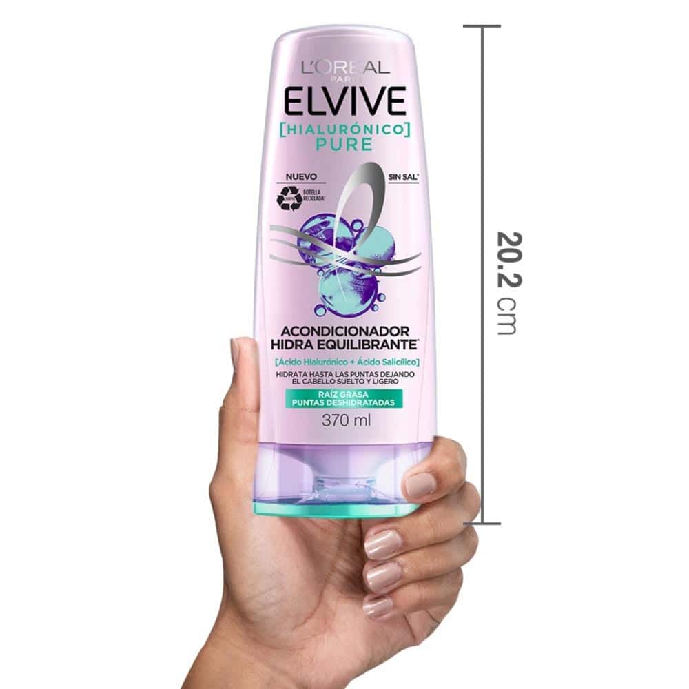 Pack Rutina Shampoo + Acondicionador + Tratamiento Elvive Pure