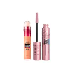 Pack Maybelline Máscara de Pestañas + Corrector de Ojos Instant Age