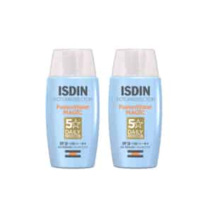Pack 02 Fotoprotector Isdin Fusion Water Magic SPF50