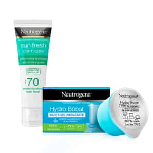 Pack Neutrogena Hydro Boost Bloqueador Facial + Gel Hidratante Facial