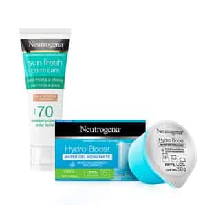 Pack Neutrogena Protector Facial + Gel Hidratante Facial