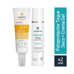 Pack Sesderma Fotoprotector Toque Seco + Crema Gel