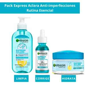 Pack Rutina Esencial Garnier Express Aclara