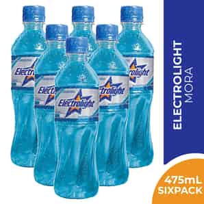 Pack 06 Bebidas con Electrolitos Electrolight Sabor Mora 475ML