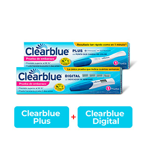 Pack Clearblue Plus Clearblue Digital Inkafarma