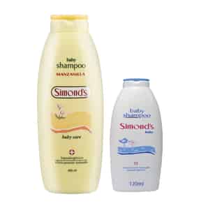 Pack Shampoo Baby Nataural Simond´s Manzanilla + Shampoo Baby Simond´s