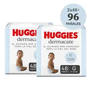 Pack Pañal Huggies Dermacare Talla G