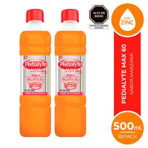 Pack 02 Pedialyte Max Manzana